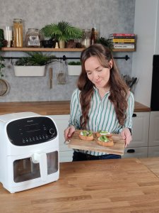 Frytkownica beztłuszczowa 4Swiss ABB-021 Biała 9