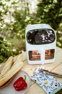 Frytkownica beztłuszczowa 4Swiss ABB-021 Biała 10