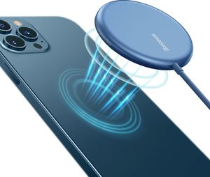 Ładowarka Baseus Simple Mini Indukcyjna 2 A (BSU2709BLU) 2
