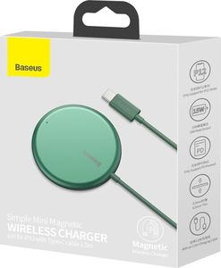 Ładowarka Baseus Simple Mini Indukcyjna 2 A (BSU2710GRN) 5
