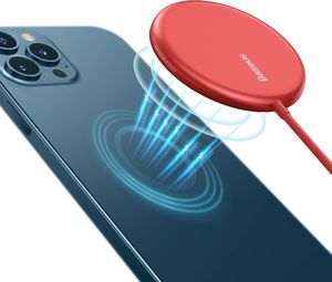 Ładowarka Baseus Simple Mini Indukcyjna 2 A (BSU2711RED) 2