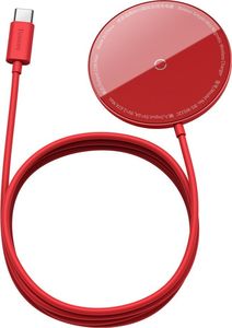 Ładowarka Baseus Simple Mini Indukcyjna 2 A (BSU2711RED) 3