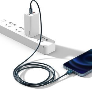 Kabel USB Baseus USB-C - Lightning 2 m Niebieski (BSU2662BLU) 11