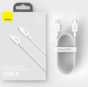 Kabel USB Baseus USB-C - Lightning 1 m Czarny (BSU2666BLK) 13