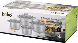 KOKO ZESTAW GARNKÓW KO 1198 KOKO FAME 8 ELEMENTÓW 9