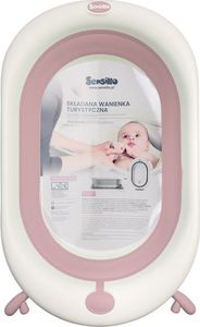 Sensillo Wanienka turystyczna składana powder pink 5
