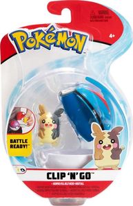 Figurka Wicked Cool Toys Morpeko pokemon clip pokeball seria 8 3