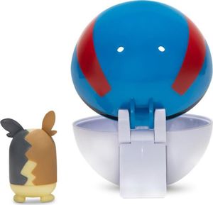 Figurka Wicked Cool Toys Morpeko pokemon clip pokeball seria 8 4