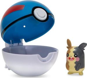 Figurka Wicked Cool Toys Morpeko pokemon clip pokeball seria 8 6