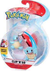 Figurka Wicked Cool Toys Squirtle pokemon clip pokeball seria 8 4