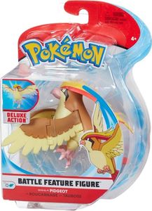 Figurka Wicked Cool Toys Pokemon Battle Feature Deluxe Action - Pidgeot (2126) 4