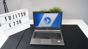 Laptop Fujitsu  LIFEBOOK E736 i5 8GB 120SSD INTEL HD Windows 10Pro 2