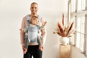 BabyBjorn BABYBJORN - nosidełko Harmony 3D Mesh, Srebrny 19