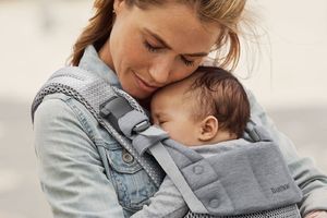BabyBjorn BABYBJORN - nosidełko Harmony 3D Mesh, Srebrny 21