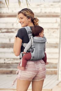 BabyBjorn BABYBJORN - nosidełko Harmony 3D Mesh, Srebrny 27