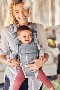 BabyBjorn BABYBJORN - nosidełko Harmony 3D Mesh, Srebrny 28