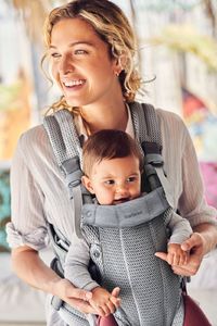 BabyBjorn BABYBJORN - nosidełko Harmony 3D Mesh, Srebrny 29