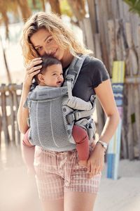 BabyBjorn BABYBJORN - nosidełko Harmony 3D Mesh, Srebrny 30