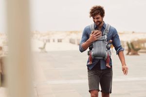 BabyBjorn BABYBJORN - nosidełko Harmony 3D Mesh, Srebrny 36