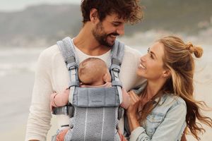 BabyBjorn BABYBJORN - nosidełko Harmony 3D Mesh, Srebrny 37