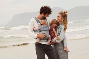 BabyBjorn BABYBJORN - nosidełko Harmony 3D Mesh, Srebrny 40