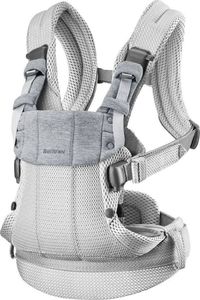 BabyBjorn BABYBJORN - nosidełko Harmony 3D Mesh, Srebrny 4