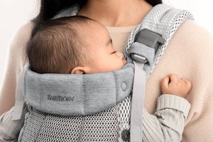 BabyBjorn BABYBJORN - nosidełko Harmony 3D Mesh, Srebrny 43