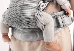 BabyBjorn BABYBJORN - nosidełko Harmony 3D Mesh, Srebrny 44