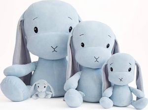 Effiki Królik Effik L - niebieski, szare uszy 2