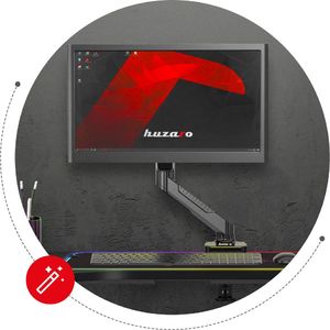 Huzaro Uchwyt biurkowy na monitor 15" - 27" Motion 1.3 3
