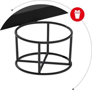 Biurko Huzaro Hero 9.0 Czarne 140 cmx60 cm 11