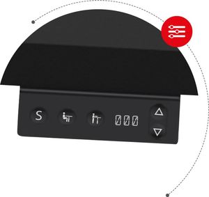 Biurko Huzaro Hero 9.0 Czarne 140 cmx60 cm 14