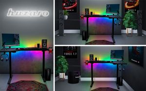 Biurko Huzaro Hero 9.0 Czarne 140 cmx60 cm 22