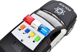 MalPlay Auto Samochód Policja Radiowóz interaktywny 1:16 7