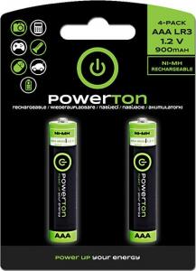 Powerton Akumulator AAA / R03 900mAh 12 szt. 1