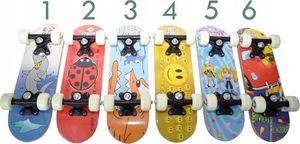 Deskorolka KIAMO DESKOROLKA MAŁA 43CM DLA DZIECI 9 WARSTWOWA DESKA 3