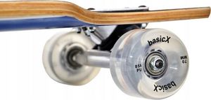 Deskorolka KIAMO DESKOROLKA LONGBOARD DROP THROUGH KLON ABEC PU 85A 5
