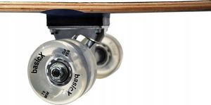 Deskorolka KIAMO DESKOROLKA LONGBOARD PINTAILBOARD KLON ABEC PU 85A 4