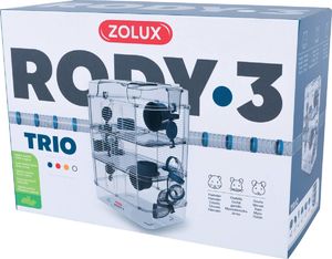 Zolux ZOLUX Klatka RODY3 TRIO kol. niebieski 2