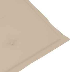 vidaXL Rozkładane krzesła ogrodowe z poduszkami, 8 szt., drewno tekowe 8