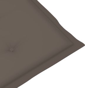 vidaXL Rozkładane krzesła ogrodowe z poduszkami, 8 szt., drewno tekowe 8