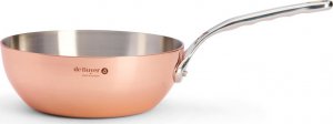 De Buyer De Buyer Prima Matera Sauté Pan Copper/steel 20cm curved ind. 3