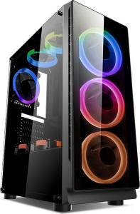 Komputer Vist RGB VR6, Ryzen 5 1600AF, 16 GB, GTX 1650, 512 GB M.2 PCIe Windows 10 Pro 1