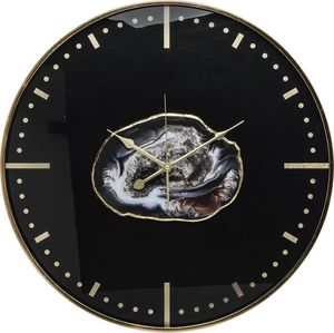 Art-Pol Zegar okrągły czarno złoty 60 cm tworzywo sztuczne 1