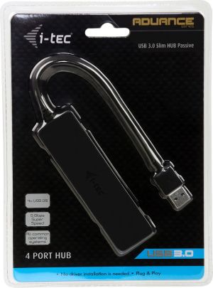 HUB USB I-TEC 4x USB-A 3.0 (U3HUB404) 6