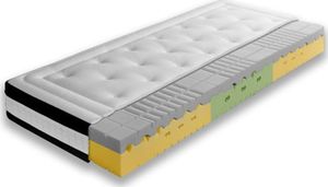Frankhauer Materac Wysokoelastyczny Forte Visco Lux średniotwardy 80 x 200 (SUPERFLEX, 180 X 200) 1