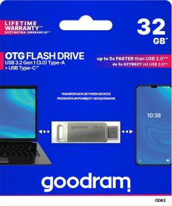 Pendrive GoodRam ODA3, 32 GB  (ODA3-0320B0R11) 6