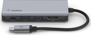 Stacja/replikator Belkin Connect USB-C (AVC006BTSGY) 3