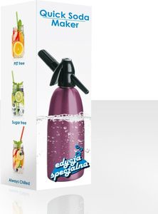 Saturator Art Quick Soda + 25 naboi CO2 Fioletowy 3