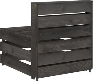 vidaXL Ogrodowa sofa środkowa z palet, impregnowane drewno sosnowe 4